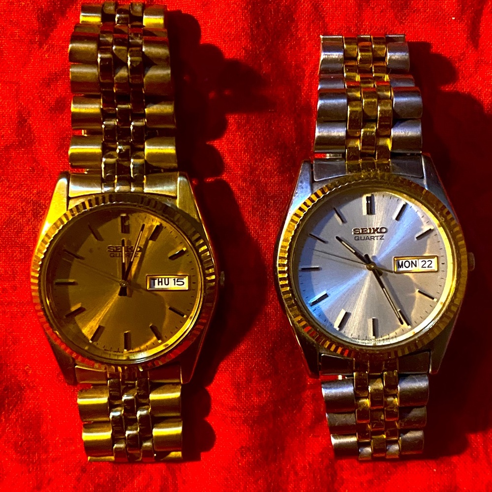 Seiko Men's SGF Watches CLASSIC (GOLD&SILVER)